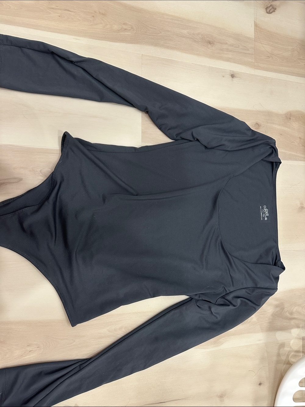 Long-Sleeve Black Bodysuit - Women Intimates & Sleepwear